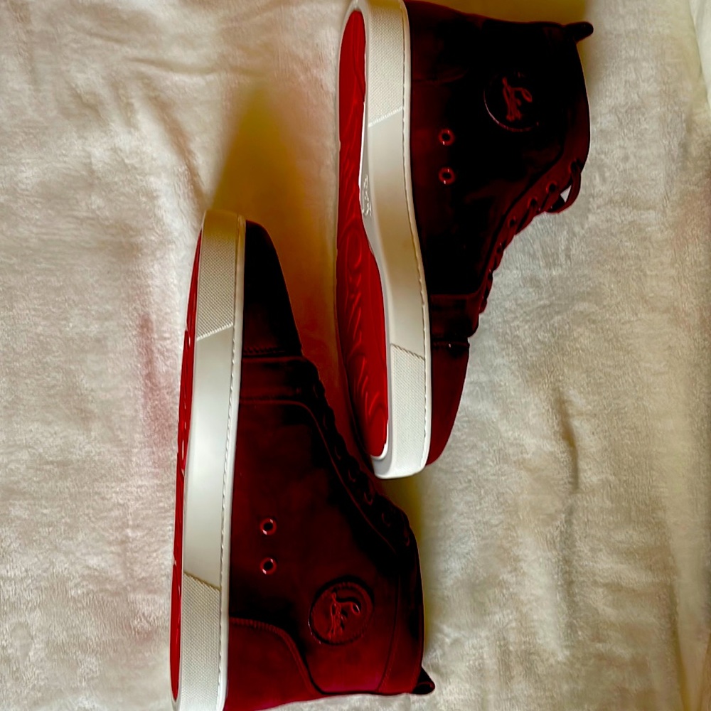 Burgundy Christian Louboutin